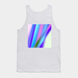 blue green white abstract texture background pattern Tank Top